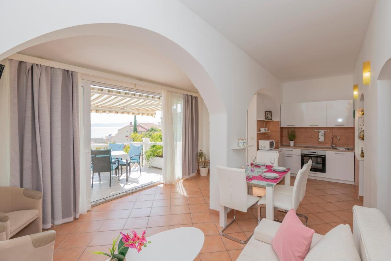 New Apartment Lucija With Sea View Baška Voda Extérieur photo